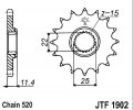 Reťazové koliečko JT JTF 1902-16 16T, 520